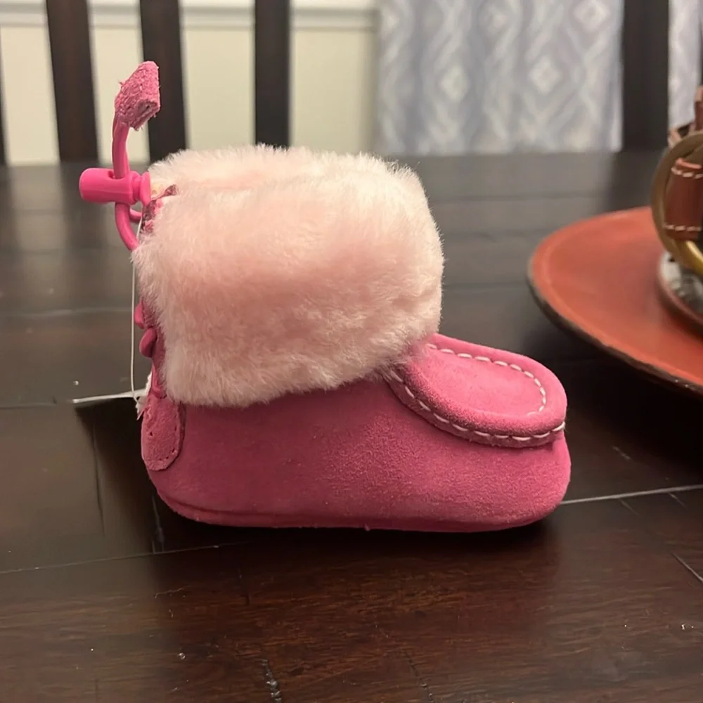 Ugg Australia I Gage Infant Baby Booties Boots Girls Size 0/1 Shoes 0-6 Months